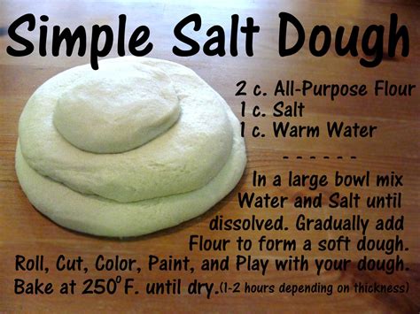 how to cook salt dough in gas oven